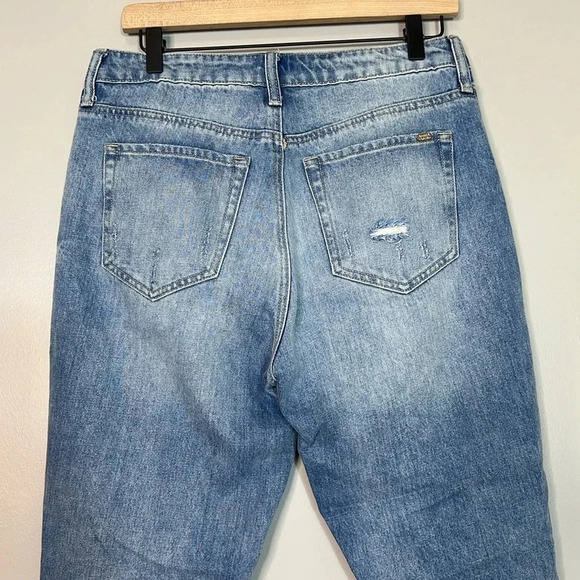 Special A Light Wash Distressed Boyfriend Jeans - Size 7 - EUC -Style P7024ML-SA - Picture 6 of 10